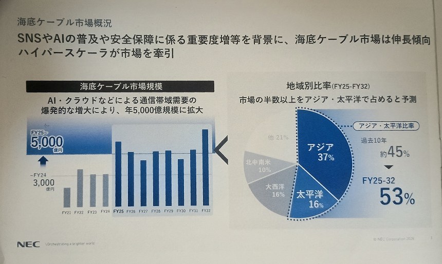 海底ケーブル市場の概況