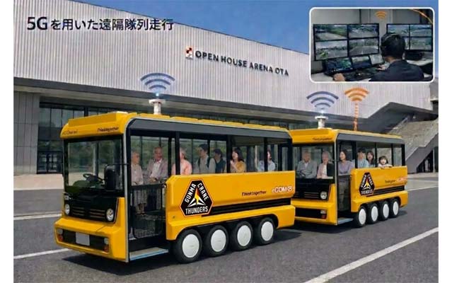 ローカル5Gでスローモビリティを運用する「ぐんま次世代スマートモビリティ実証プロジェクト」が始動