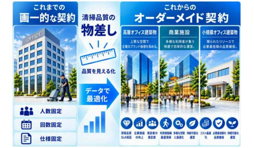 NTTドコモビジネスら、センシング×AI×ロボティクスで清掃品質を数値化するサービス