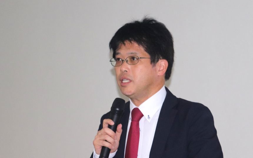 総務省 国際戦略局 技術政策課長の扇慎太郎氏