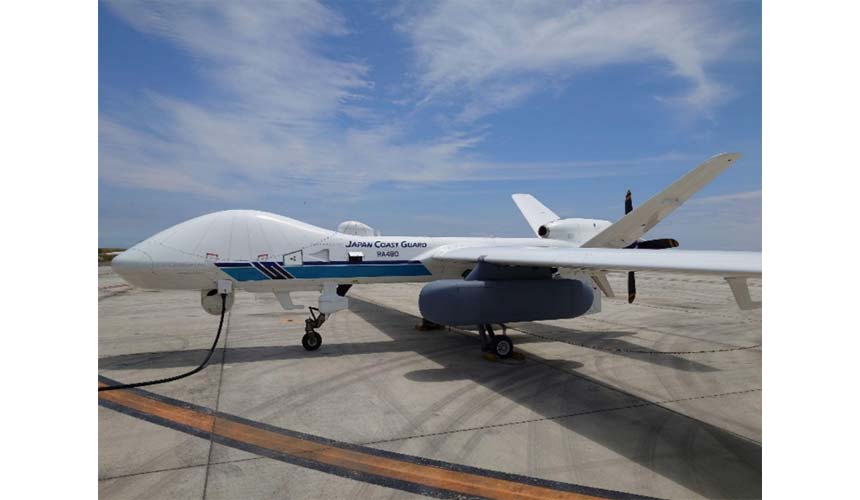 DRUポッドを搭載した大型RPAS