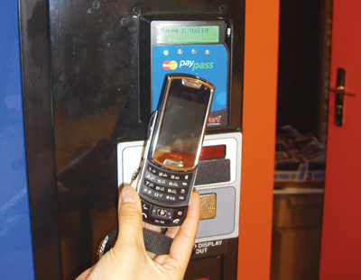 MasterCardの非接触決済サービス「Paypass」