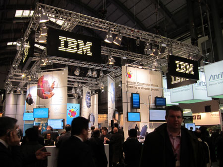 IBMのブース