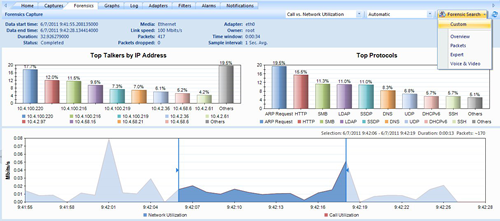 TimeLine 2の統計情報画面