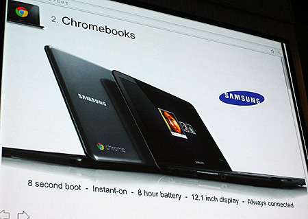 サムスン製のChromebooks。エイサーからも発表されている