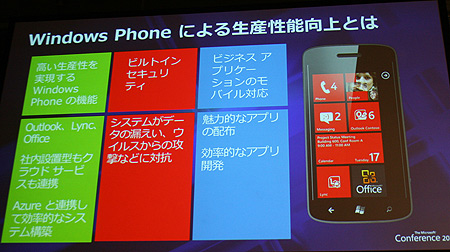 ビジネス端末として見た場合のWindows Phoneの特徴