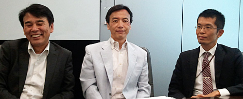 (左から）日本スマートフォンセキュリティ協会（JSSEC）の関德男氏、八津川直伸氏、福田雅和氏