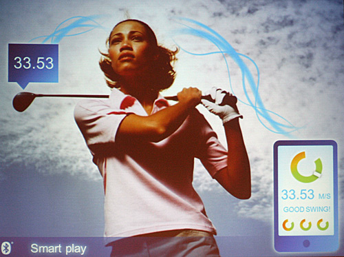 Bluetooth搭載ゴルフクラブのイメージ写真