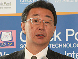 チェック・ポイント・ソフトウェア・テクノロジーズ 代表取締役社長 藤岡健氏