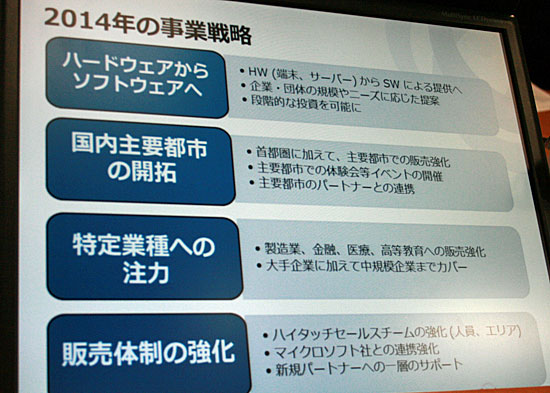 ポリコムジャパンの2014年の事業戦略