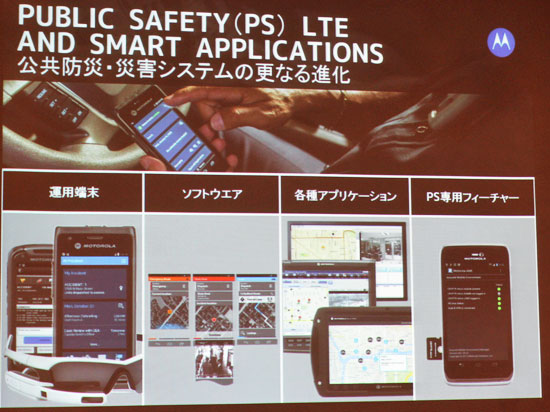 Public Safety LTEが公共・防災ネットワークの世界的潮流になりつつあるという