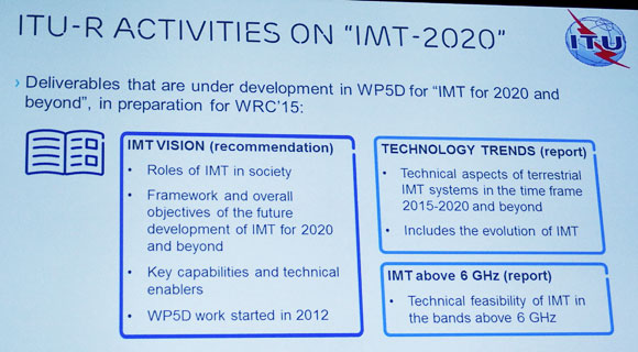 ITU-R WP5Dで策定が進められている3つの文書