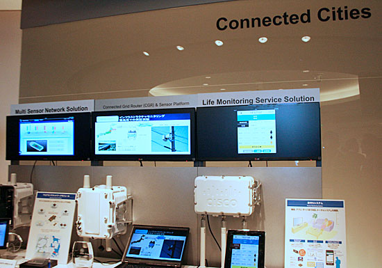IoE Innovation Centerの展示の一例