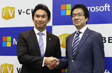 ブイキューブと日本マイクロソフトが“働き方変革”で協業「たとえ一部で競合しても…」