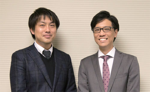 （左から）NEC SDV/NFVソリューション事業部 シニアマネージャーの松田尚久氏、同事業部 マネーャーの高木健樹氏