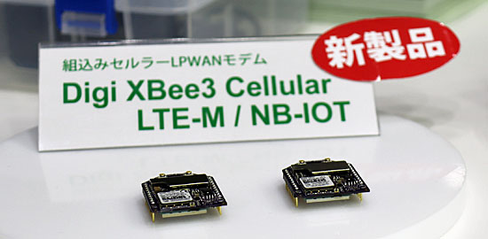 「Digi XBee3 Cellular LTE-M / NB-IoT」