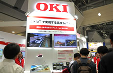 「5G×IoT」がテーマ　OKIが自由視点映像モニタリングなどを展示