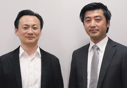 （左から）ソフトバンク インテグレーション部部長 石田貴史氏、課長 和田正紀氏