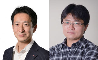 （左から）NTTドコモ 5G・IoTビジネス部 社会イノベーション推進担当 担当部長 岩本健嗣氏、クロステック開発部 第6企画開発担当 担当部長 秋永和計氏