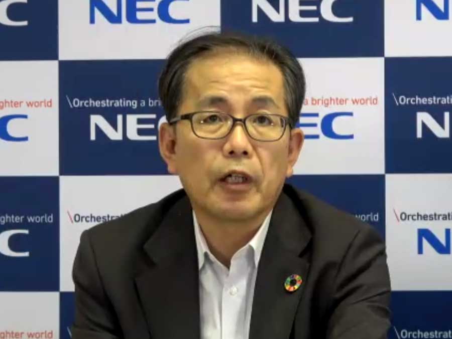 NECがグローバル5G事業戦略を説明「Open RANで2025年度1900億円」