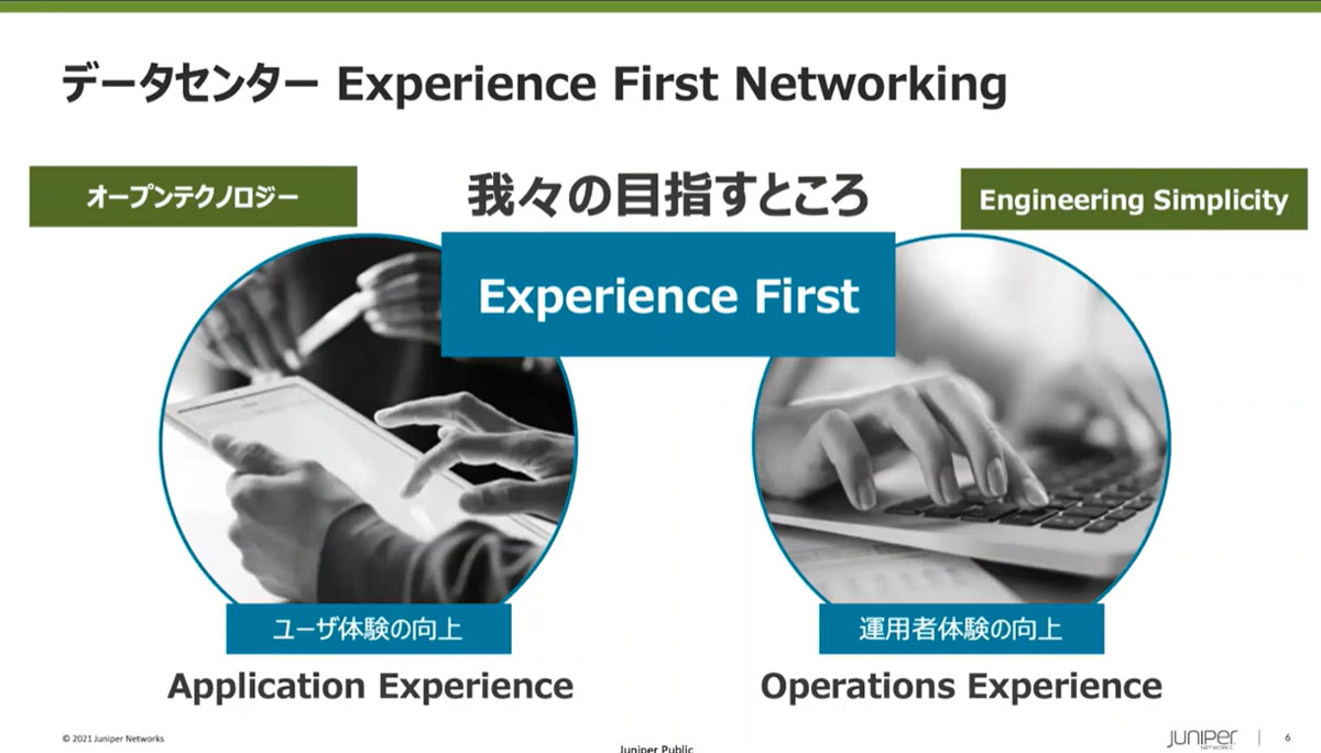 《動画》“Experience First（体験ファースト）”なデータセンターネットワークはどうすれば実現できるか