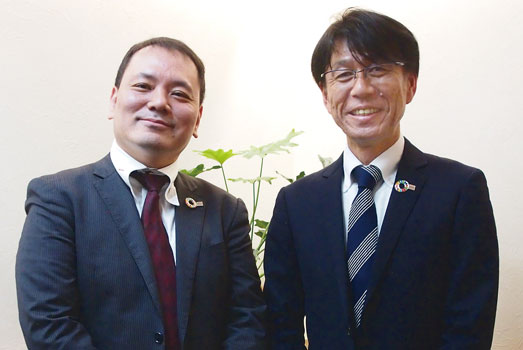 リコージャパン 伊藤実氏(右)、増田達彦氏