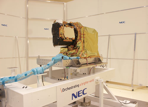 静止衛星用光ターミナル(OGLCT)フライトモデル